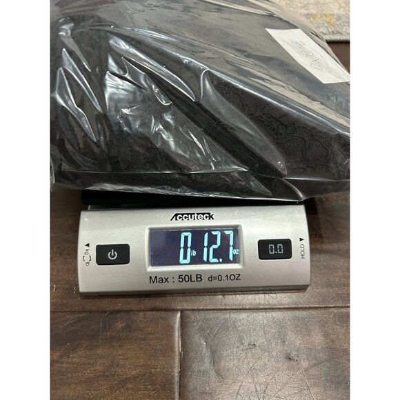 Black Lace Tiered Maxi Skirt Elastic Waistband Whimsygoth Fairycore - Picture 9 of 9